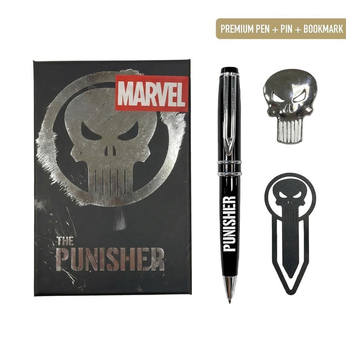 Stylo punisher bookmark gift set